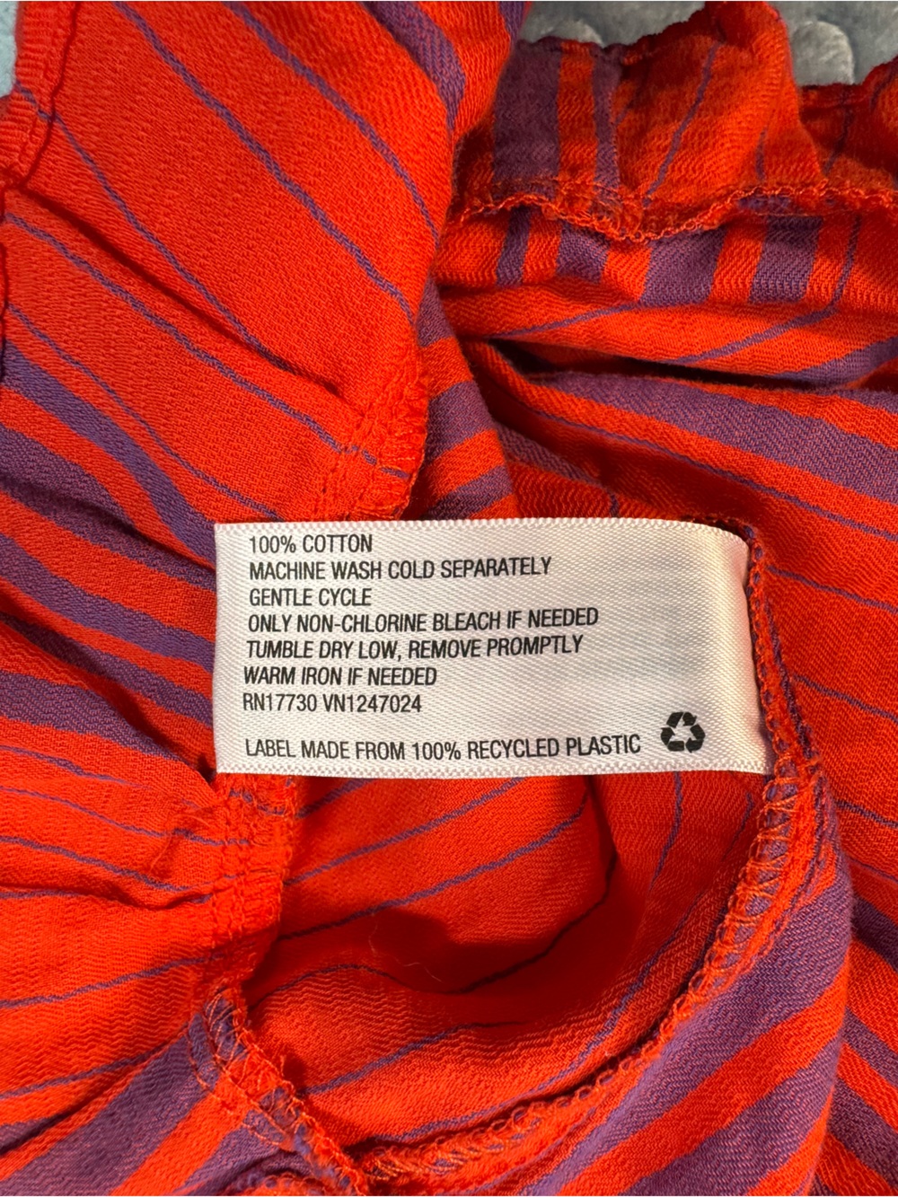 Red Striped Spaghetti Strap Sundress XXL - Picture 5 of 6